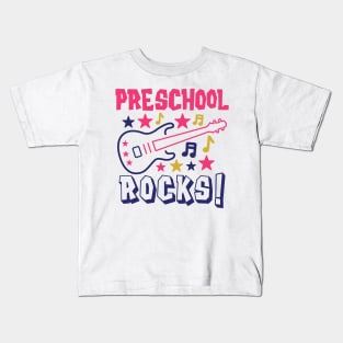 Preschool Rocks Back to School Kids Kids T-Shirt